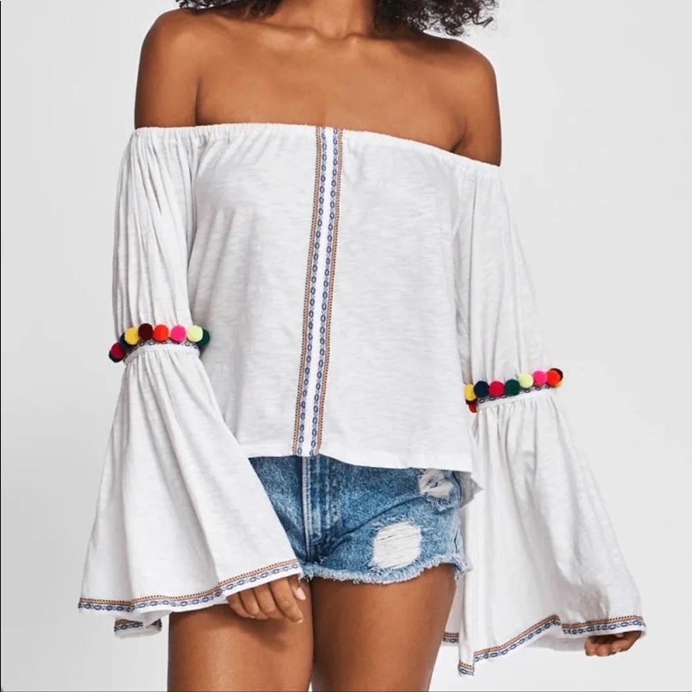Pitusa off shoulder top